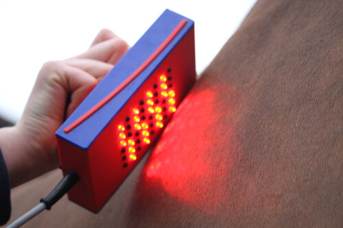 Cluster Laser Therapy, a non - invasive method of targeting a localised injury including enhanced circulation, renewed ability to repair damaged tissue and increasing energy to cells so they can work faster. - Muscular aches and pains - Tendon and Ligament injuries - Bumps and bruises - Odemas - Cuts and wounds - Arthritis - Fractures - Splints - Mouth ulcers & cuts in mouth