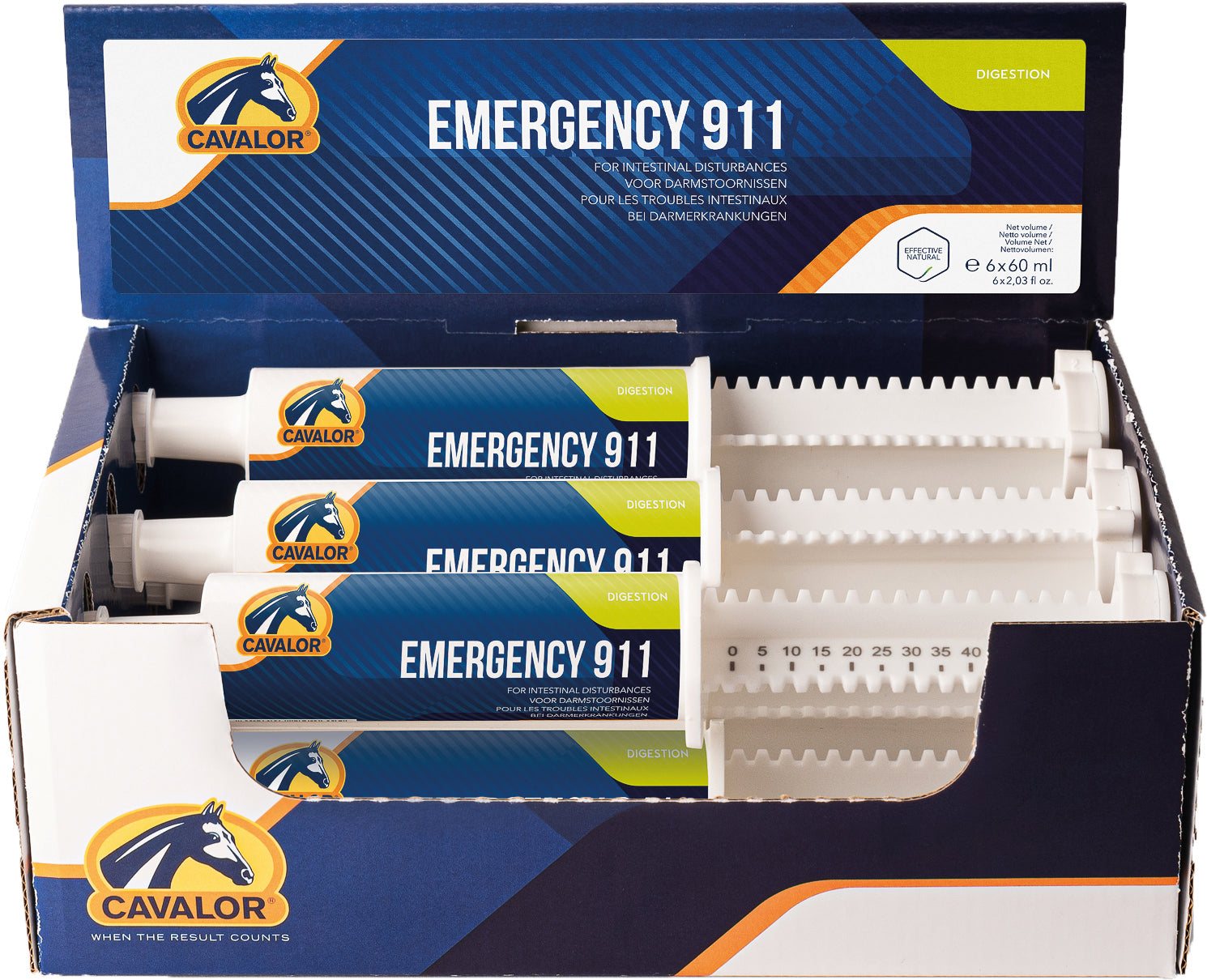 EMERGENCY 911 BOX. 6 Tube x 60 g