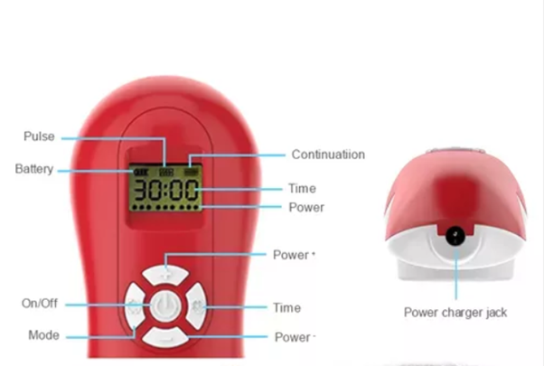 DISPOSITIVO DE TERAPIA PORTÁTIL CON LÁSER FRÍO POWER CURE PRO CLASE IV